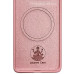 Накладка (з мікрофіброю) Lakshmi Full Camera with Magnetic для Samsung S24 Ultra- рожевий пісок