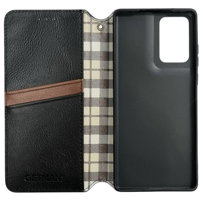 Чохол-книжка GETMAN Cubic для Motorola Edge 50 Fusion- чорний