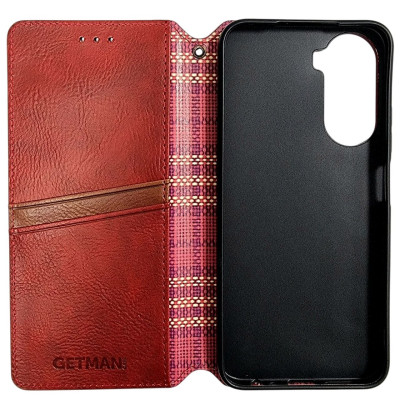 Чохол-книжка GETMAN Cubic для Xiaomi Redmi A7 Pro 4G / Poco C81- червоний