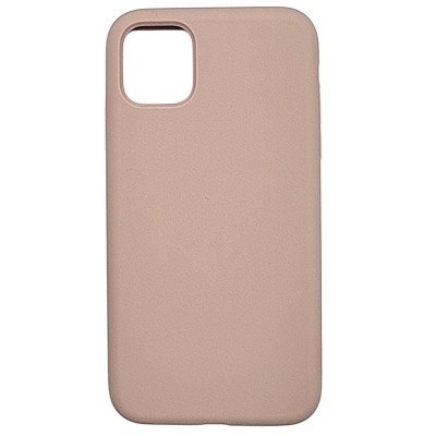 Накладка (з мікрофіброю) NO LOGO with Magnetic для iPhone 11- рожевий пісок Накладка (з мікрофіброю) NO LOGO with Magnetic для iPhone 11- рожевий пісок
