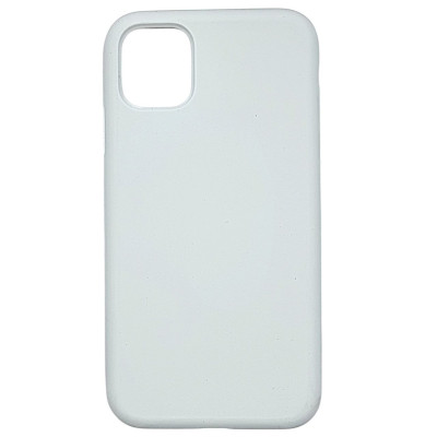 Накладка (з мікрофіброю) NO LOGO with Magnetic для iPhone 11- білий Накладка (з мікрофіброю) NO LOGO with Magnetic для iPhone 11- білий
