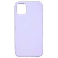 Накладка (з мікрофіброю) NO LOGO with Magnetic для iPhone 11- лавандовий