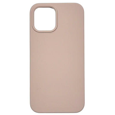Накладка (з мікрофіброю) NO LOGO with Magnetic для iPhone 12 Pro Max- рожевий пісок Накладка (з мікрофіброю) NO LOGO with Magnetic для iPhone 12 Pro Max- рожевий пісок