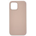 Накладка (з мікрофіброю) NO LOGO with Magnetic для iPhone 12 Pro Max- рожевий пісок