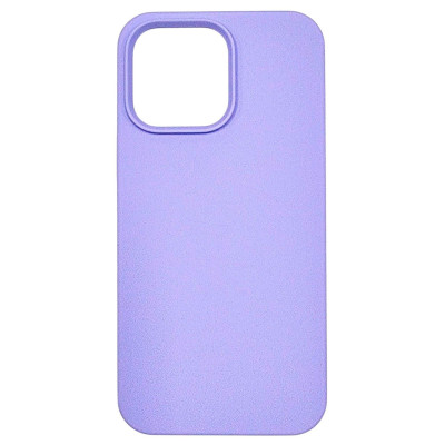 Накладка (з мікрофіброю) NO LOGO with Magnetic для iPhone 13 Pro- бузковий Накладка (з мікрофіброю) NO LOGO with Magnetic для iPhone 13 Pro- бузковий