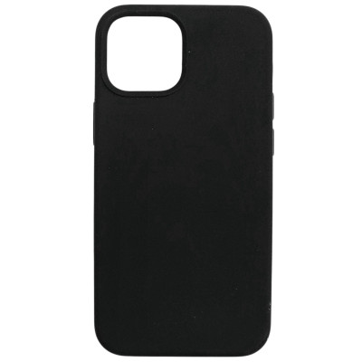 Накладка (з мікрофіброю) NO LOGO with Magnetic для iPhone 13 Pro Max- чорний Накладка (з мікрофіброю) NO LOGO with Magnetic для iPhone 13 Pro Max- чорний
