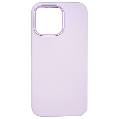 Накладка (з мікрофіброю) NO LOGO with Magnetic для iPhone 14- лавандовий Накладка (з мікрофіброю) NO LOGO with Magnetic для iPhone 14- лавандовий