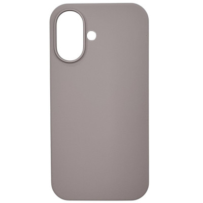 Накладка (з мікрофіброю) NO LOGO with Magnetic для iPhone 16- пастельно-рожевий Накладка (з мікрофіброю) NO LOGO with Magnetic для iPhone 16- пастельно-рожевий