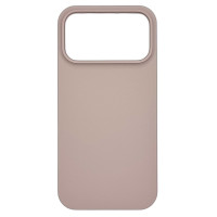 Накладка (з мікрофіброю) NO LOGO with Magnetic для iPhone 17 Pro Max / 18 Pro max- рожевий пісок