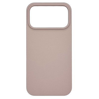 Накладка (з мікрофіброю) NO LOGO with Magnetic для iPhone 17 Pro Max / 18 Pro max- рожевий пісок Накладка (з мікрофіброю) NO LOGO with Magnetic для iPhone 17 Pro Max / 18 Pro max- рожевий пісок