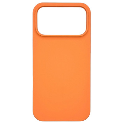 Накладка (з мікрофіброю) NO LOGO with Magnetic для iPhone 17 Pro Max / 18 Pro max- помаранчевий Накладка (з мікрофіброю) NO LOGO with Magnetic для iPhone 17 Pro Max / 18 Pro max- помаранчевий
