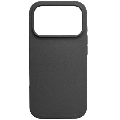 Накладка (з мікрофіброю) NO LOGO with Magnetic для iPhone 17 Pro Max / 18 Pro max- темно-сірий Накладка (з мікрофіброю) NO LOGO with Magnetic для iPhone 17 Pro Max / 18 Pro max- темно-сірий