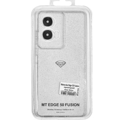 Накладка Clear Shine для Motorola Edge 50 Fusion- прозорий Накладка Clear Shine для Motorola Edge 50 Fusion- прозорий