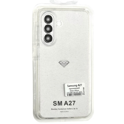 Накладка Clear Shine для Samsung A27- прозорий