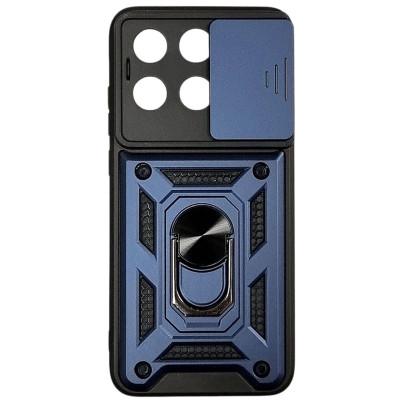 Протиударний чохол Camshield Serge Ring для Motorola Edge 70 Fusion / 70 Fusion Plus- синій