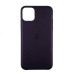 Накладка шкіряна (з мікрофіброю) Ahimsa PU Leather Case Logo для iPhone 11 Pro Max - фіолетовий