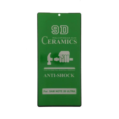 Плівка захисна CERAMiCS 9D для Samsung Note 20 Ultra- чорний Плівка захисна CERAMiCS 9D для Samsung Note 20 Ultra- чорний