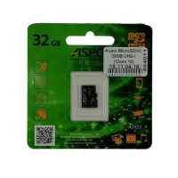 Карта пам`яті Aspor MicroSDHC 32GB UHS-I (Class 10) (тільки карта) Карта пам`яті Aspor MicroSDHC 32GB UHS-I (Class 10) (тільки карта)