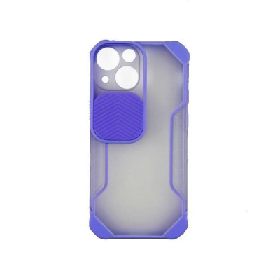 Накладка Camshield matte зі шторкою на камеру для iPhone 13 mini (5.4`)- бузковий Накладка Camshield matte зі шторкою на камеру для iPhone 13 mini (5.4`)- бузковий