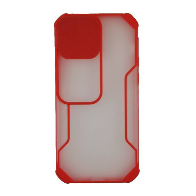 Накладка Camshield matte зі шторкою на камеру для iPhone 13 Pro Max (6.7`)- червоний Накладка Camshield matte зі шторкою на камеру для iPhone 13 Pro Max (6.7`)- червоний