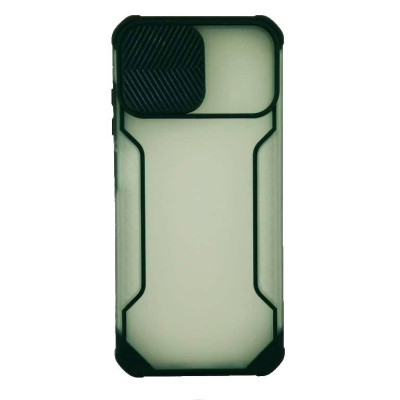 Накладка Camshield matte зі шторкою на камеру для Samsung A03S / A037- зелений Накладка Camshield matte зі шторкою на камеру для Samsung A03S / A037- зелений