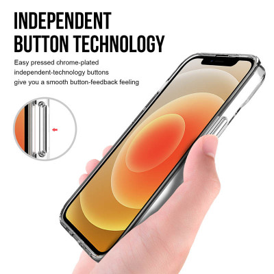 Накладка TPU Space Case transparent для iPhone 13 mini (5.4)- прозорий Накладка TPU Space Case transparent для iPhone 13 mini (5.4)- прозорий