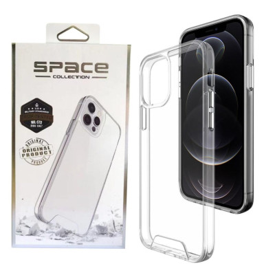Накладка TPU Space Case transparent для iPhone 13 Pro Max (6.7)- прозорий Накладка TPU Space Case transparent для iPhone 13 Pro Max (6.7)- прозорий
