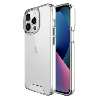 Накладка TPU Space Case transparent для iPhone 13 Pro Max (6.7)- прозорий Накладка TPU Space Case transparent для iPhone 13 Pro Max (6.7)- прозорий