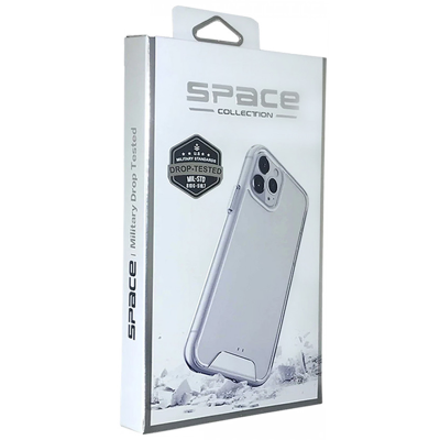 Накладка TPU Space Case transparent для iPhone 13 Pro Max (6.7)- прозорий Накладка TPU Space Case transparent для iPhone 13 Pro Max (6.7)- прозорий