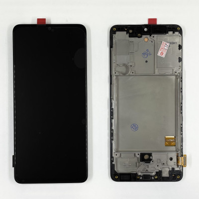Дисплей для мобільного телефона Samsung A41/A415 Original (PRC) with frame з тачскріном Black Дисплей для мобільного телефона Samsung A41/A415 Original (PRC) with frame з тачскріном Black