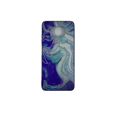 Накладка Marble UV для Xiaomi Poco X3- зелений Накладка Marble UV для Xiaomi Poco X3- зелений