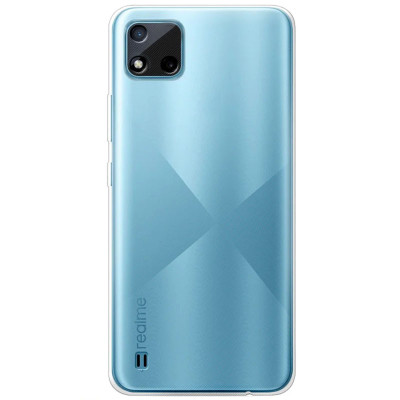 Накладка TPU Epic Transparent 1,5mm Full Camera для Realme C11 / Realme C20 - прозорий Накладка TPU Epic Transparent 1,5mm Full Camera для Realme C11 / Realme C20 - прозорий