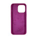 Накладка (з мікрофіброю) Silk Full Protective для iPhone 13 Pro- червона троянда