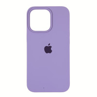 Накладка (з мікрофіброю) Silk Full Protective для iPhone 13 Pro (6.1`)- ліловий