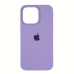 Накладка (з мікрофіброю) Silk Full Protective для iPhone 13 Pro (6.1`)- ліловий