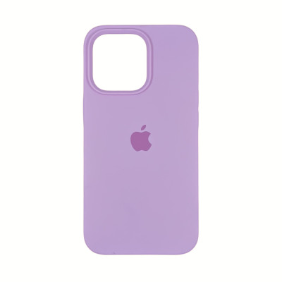 Накладка (з мікрофіброю) Silk Full Protective для iPhone 13 Pro (6.1`)- світло-рожевий