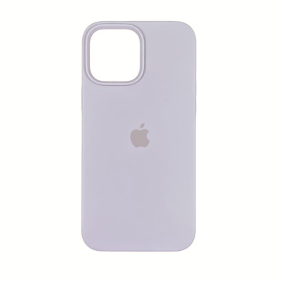 Накладка (з мікрофіброю) Silk Full Protective для iPhone 13 Pro Max (6.7`)- рожевий пісок