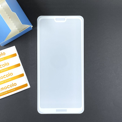 Скло захисне Mocolo (Full Glue) для Huawei P20 Lite- білий