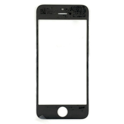 Скло дисплея для переклеювання iPhone 5, 5s, 5c, iPhone SE Black
