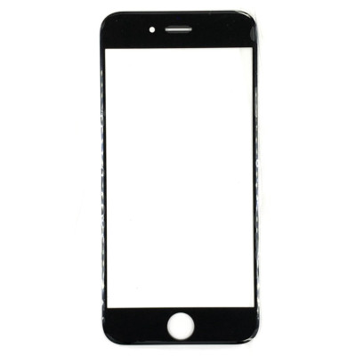 Скло дисплея для переклеювання iPhone 6g Black