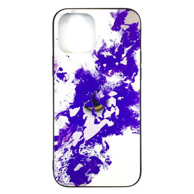 Накладка Marble UV для iPhone 12/12 Pro- сірий Накладка Marble UV для iPhone 12/12 Pro- сірий