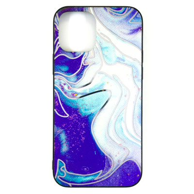 Накладка Marble UV для iPhone 12/12 Pro- зелений Накладка Marble UV для iPhone 12/12 Pro- зелений