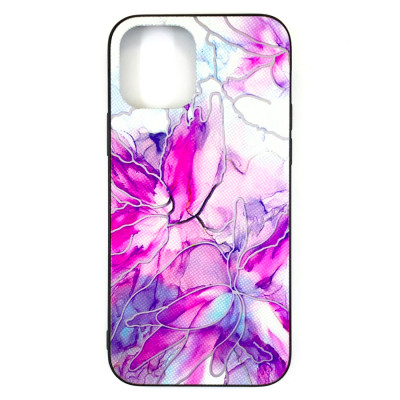 Накладка Marble UV для iPhone 12/12 Pro- рожевий Накладка Marble UV для iPhone 12/12 Pro- рожевий