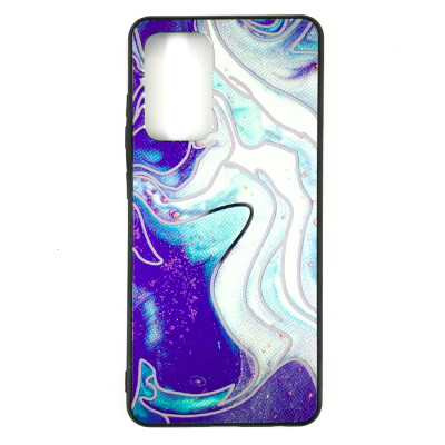 Накладка Marble UV для Samsung A52/A525- зелений