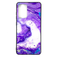 Накладка Marble UV для Samsung A52/A525- фіолетовий Накладка Marble UV для Samsung A52/A525- фіолетовий