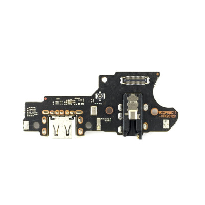 Нижня плата для Realme C3/C3i/C5/C5s/C21Y/C25Y/ C11/ C12/С15 (конектор зарядки, мікрофон)