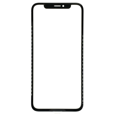 Скло дисплея для переклеювання iPhone XS Black (OCA плівка) Скло дисплея для переклеювання iPhone XS Black (OCA плівка)