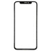 Скло дисплея для переклеювання iPhone XS Black (OCA плівка)