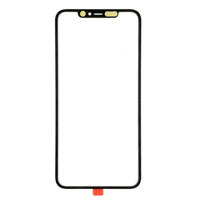 Скло дисплея для переклеювання iPhone 11 Pro MAX Black (OCA плівка)