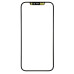 Скло дисплея для переклеювання iphone 12 Pro MAX Black (OCA плівка)